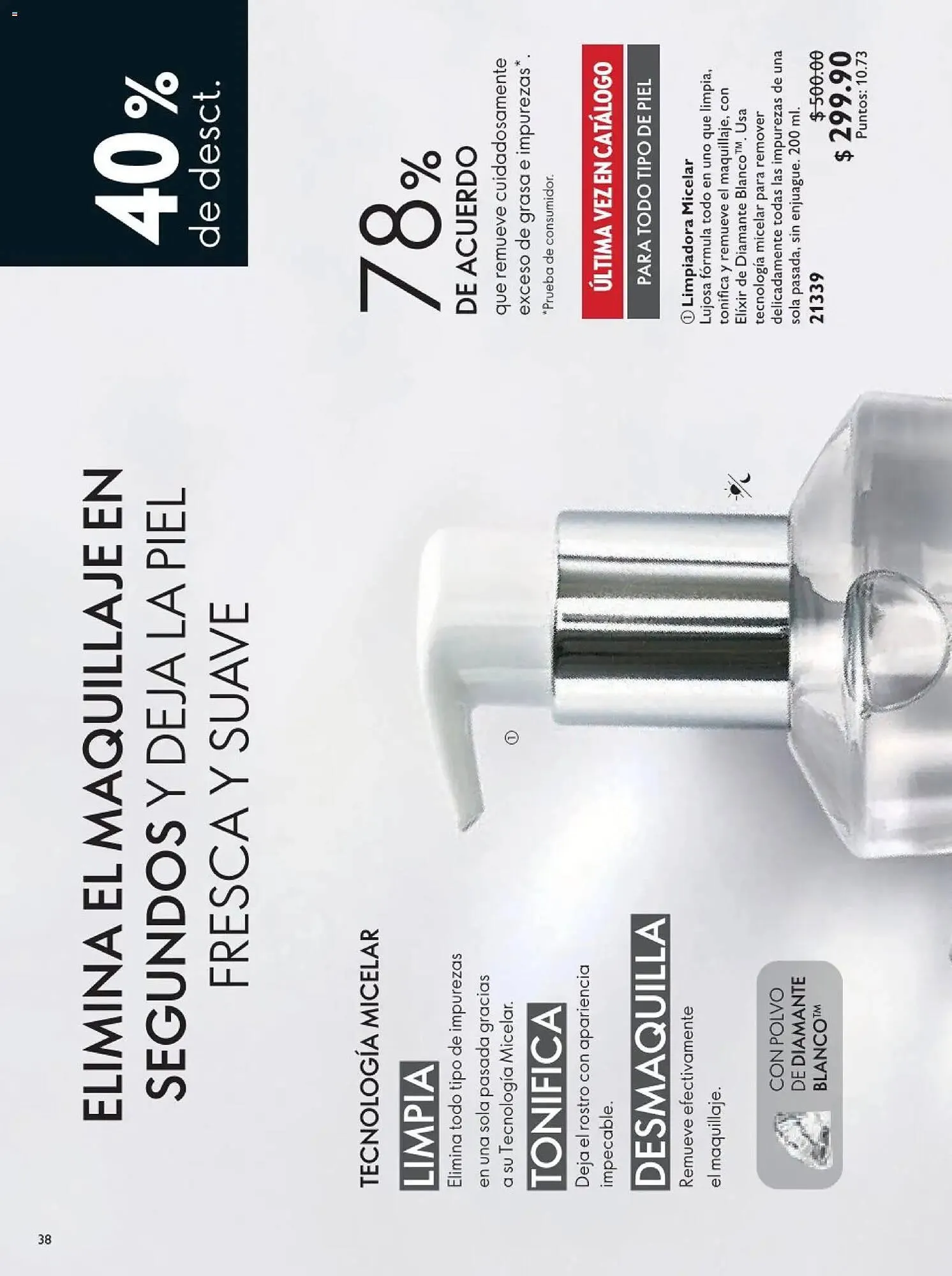 Catálogo de Catálogo Oriflame 9 de mayo al 29 de mayo 2026 - Pagina 38