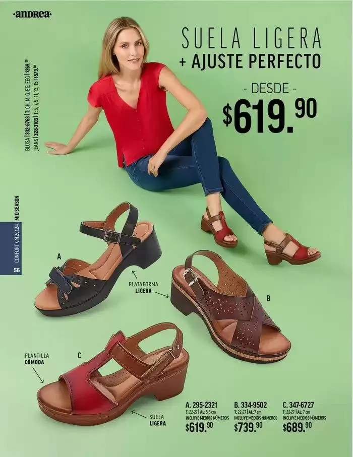 Catálogo de ANDREA - CALZADO CONFORT 26 de agosto al 25 de enero 2025 - Pagina 53