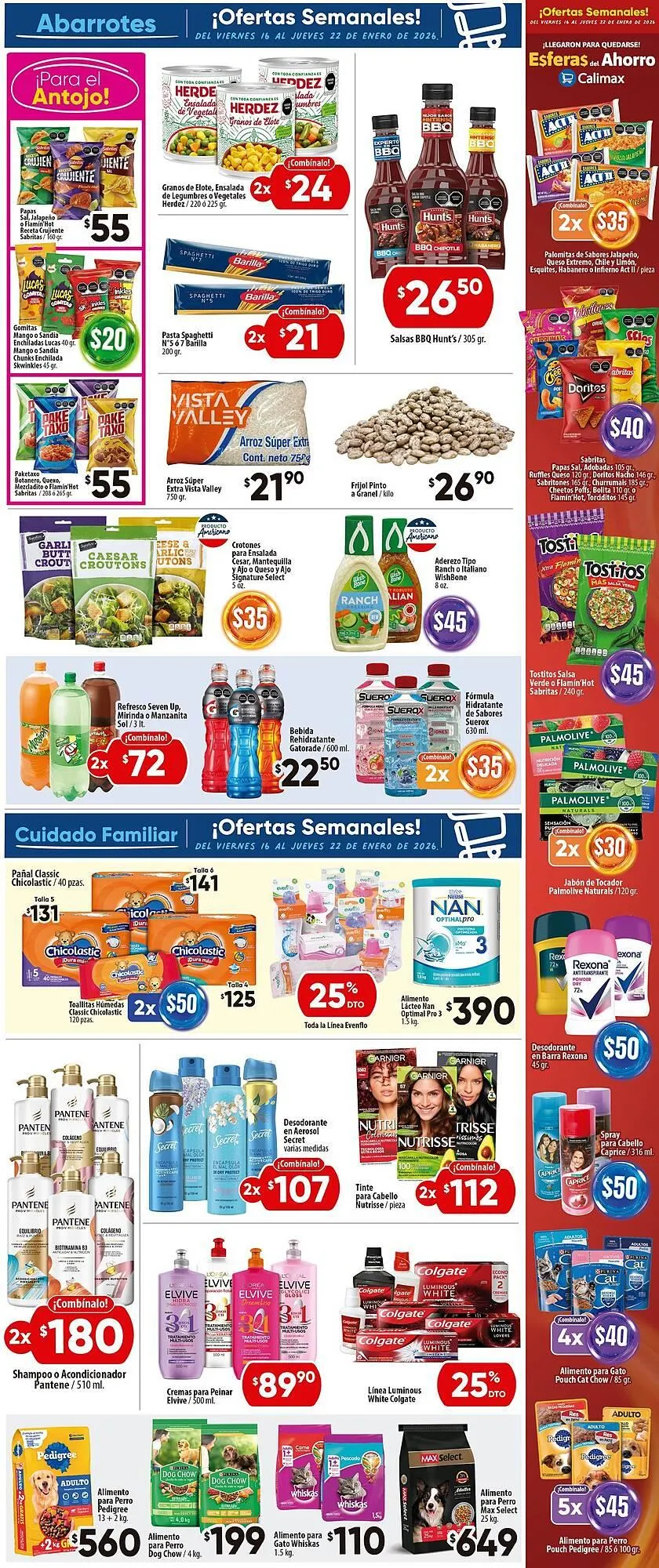 Catálogo de Folleto Calimax 16 de enero al 22 de enero 2026 - Pagina 3