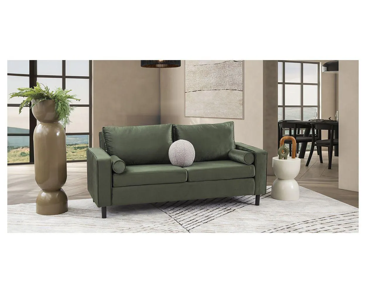 Sofá 3 Plazas Landmark Verde