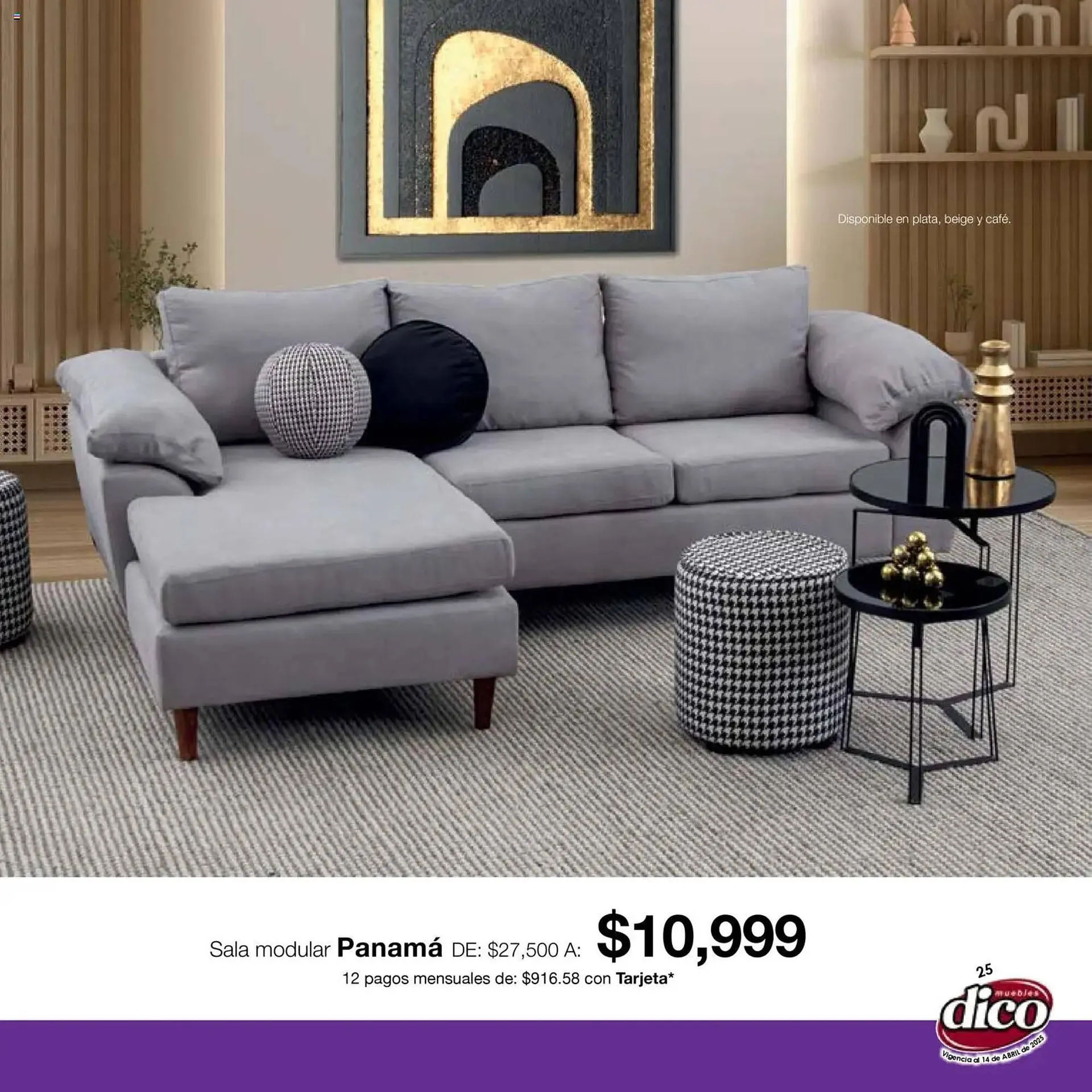 Catálogo de Catálogo Muebles Dico 15 de abril al 30 de abril 2026 - Pagina 25