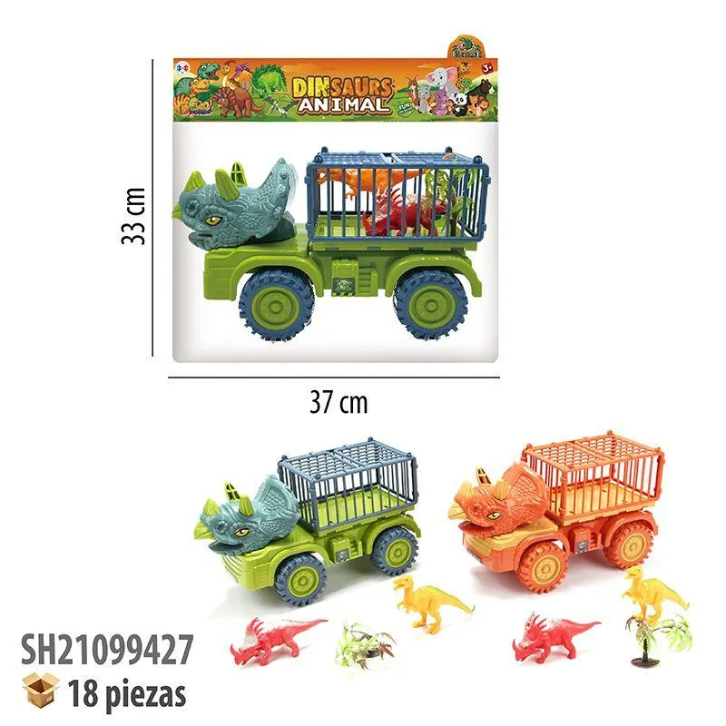 CAMION DINOSAURIO CON ACCESORIOS