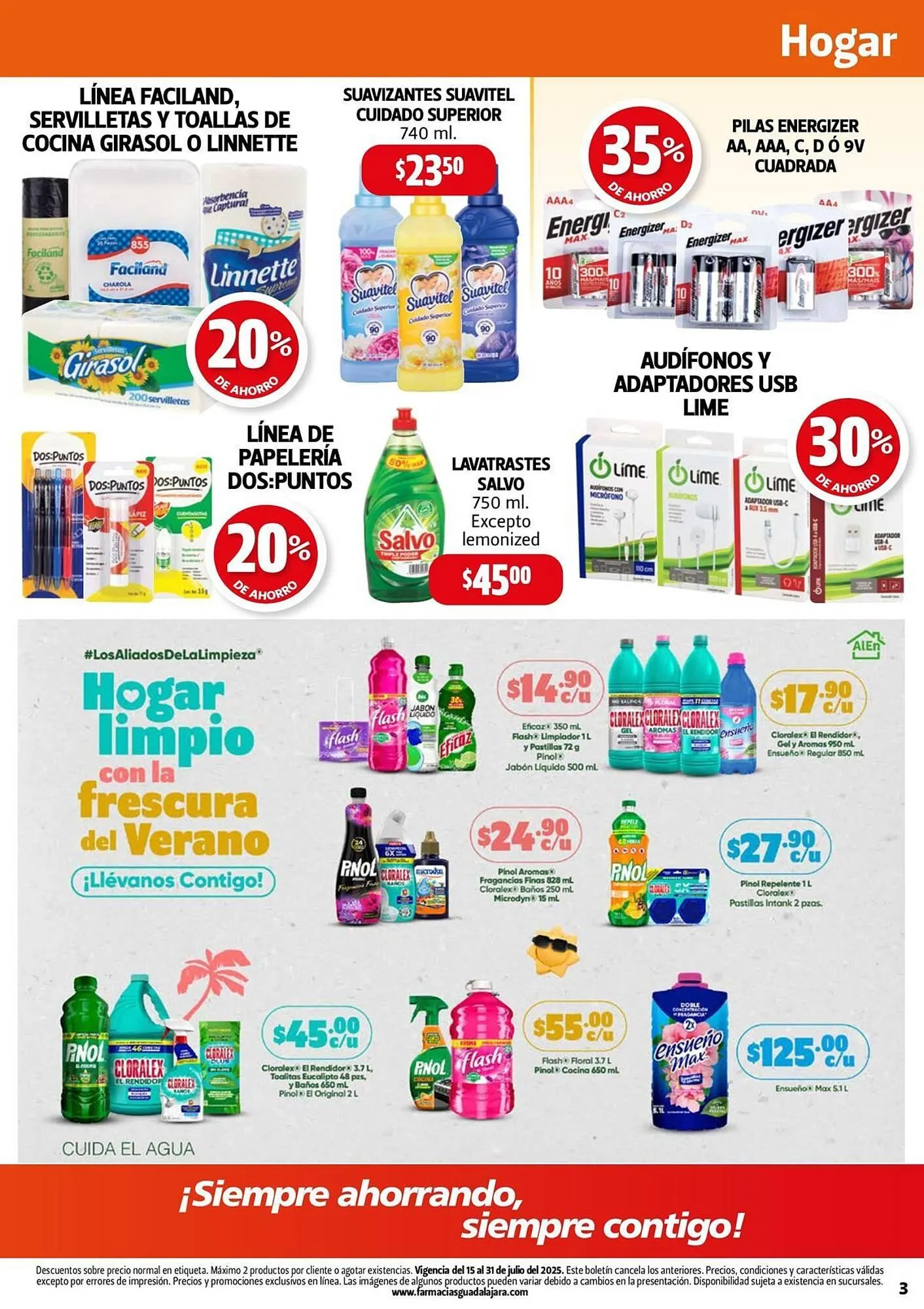 Catálogo de Catálogo Farmacias Guadalajara 15 de julio al 31 de julio 2025 - Pagina 3