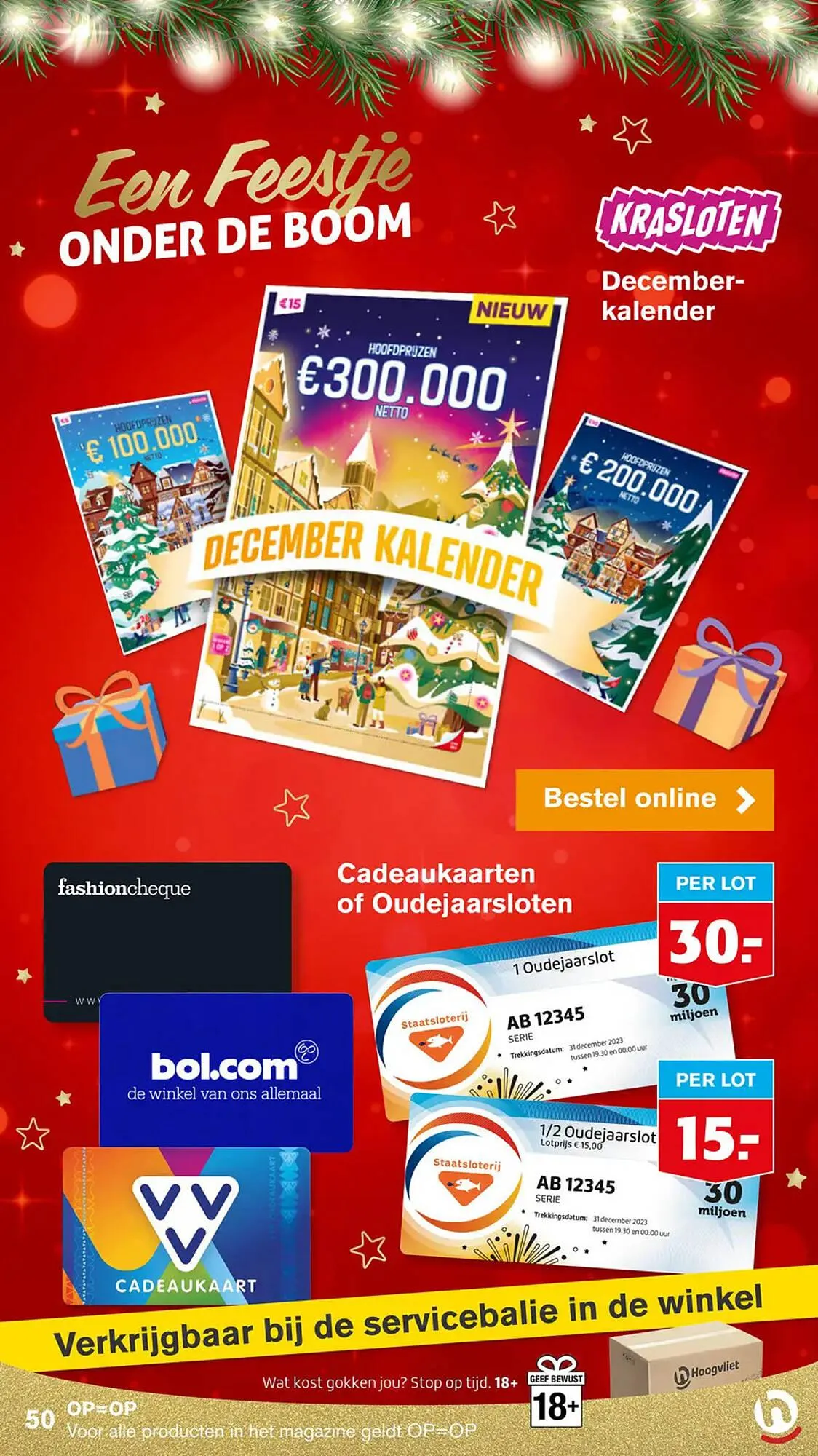 Hoogvliet folder van 28 november tot 31 december 2023 - Folder pagina 50