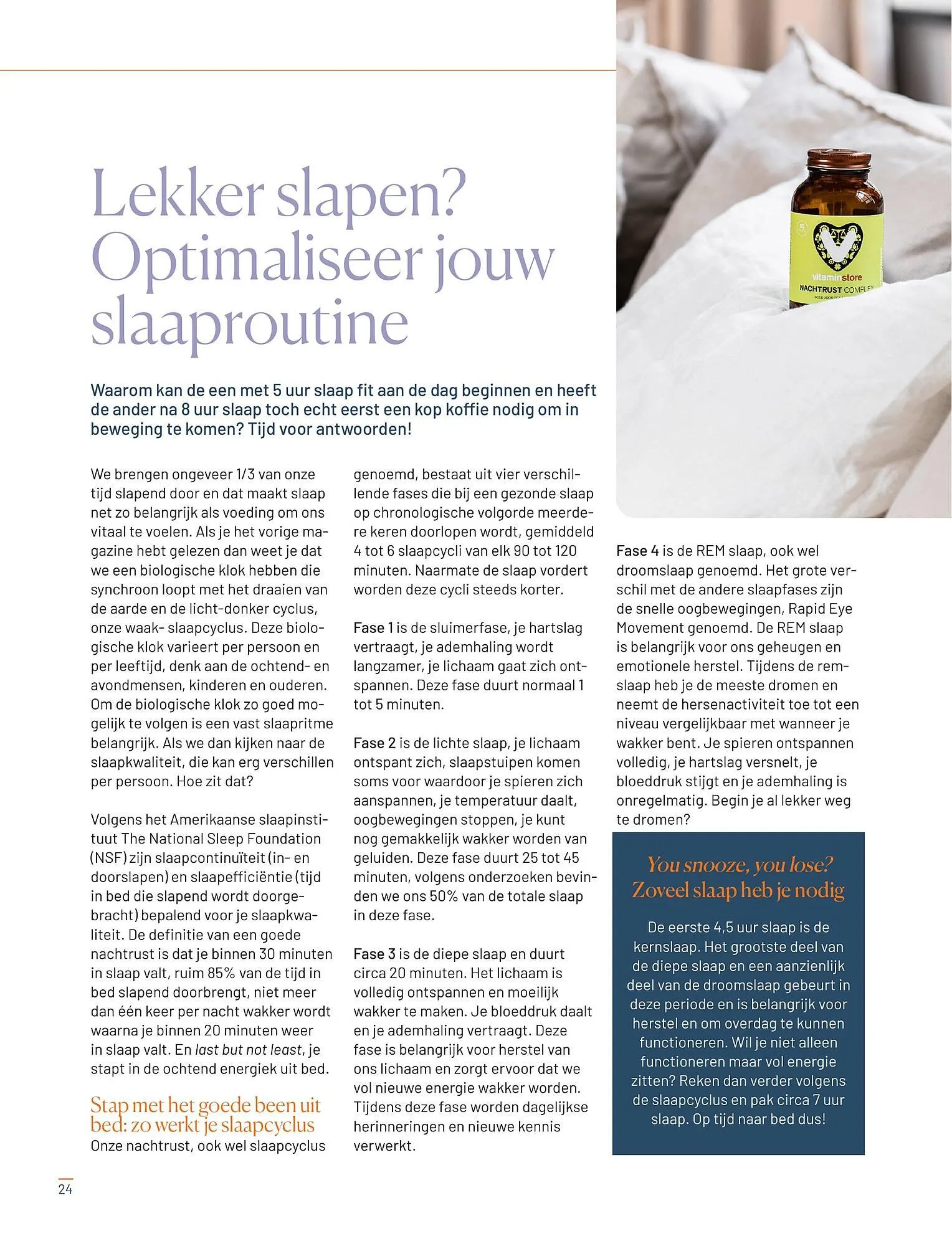 Vitaminstore magazine van 3 juni tot 30 juni 2024 - Folder pagina 24