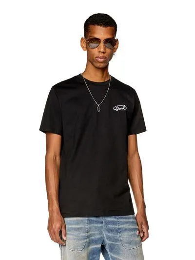 Camiseta Diesel T-Diegor-L13 - Preto - 3XG
