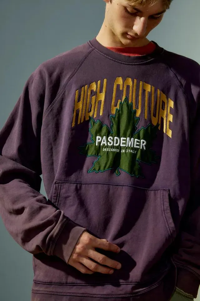 Pas de Mer High Couture Crew Neck Sweatshirt