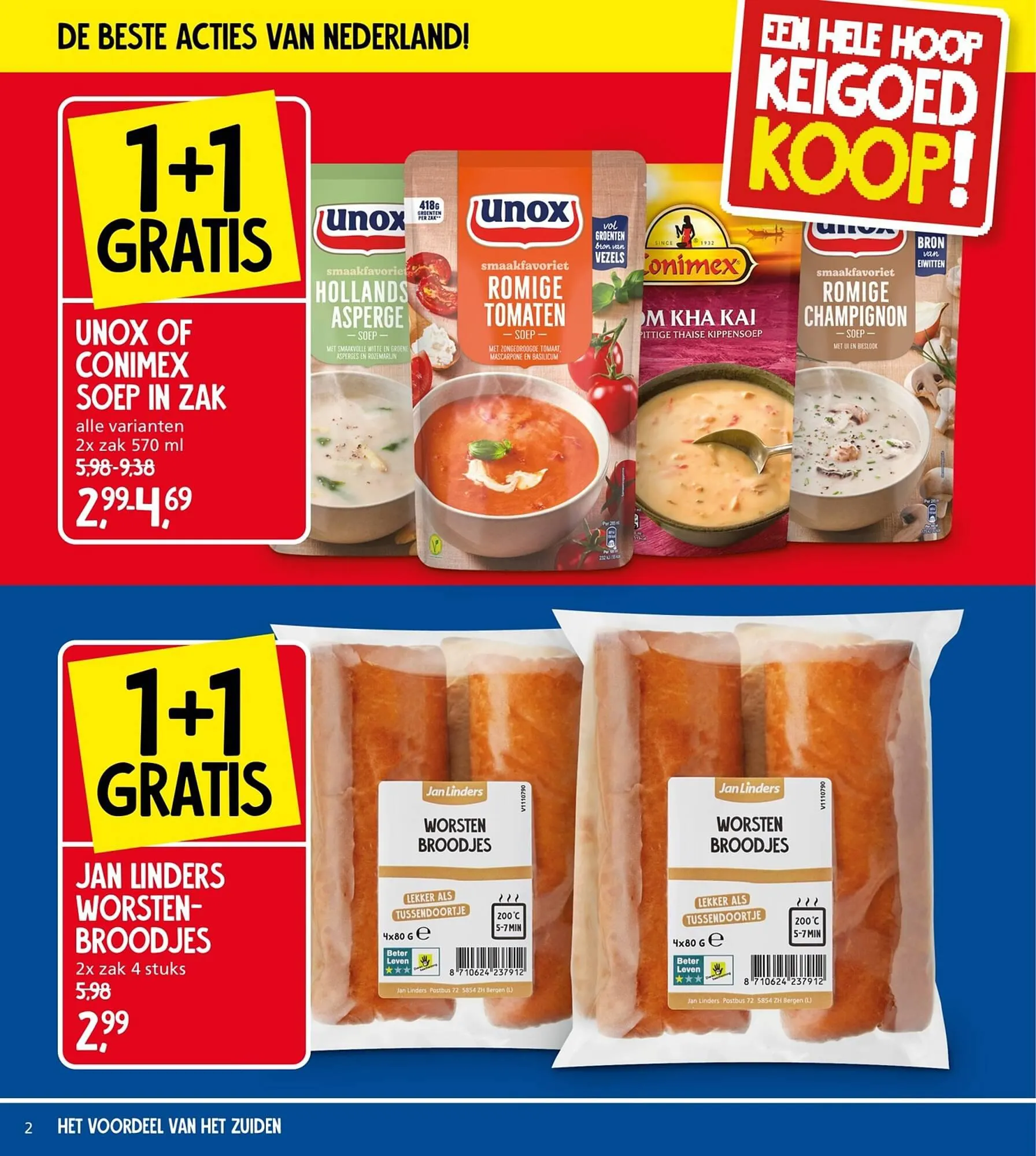 Jan Linders folder van 20 augustus tot 27 augustus 2023 - Folder pagina 2