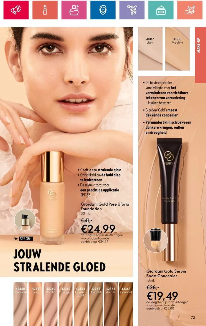 ORIFLAME folder! van 30 mei tot 13 juni 2024 - Folder pagina 73