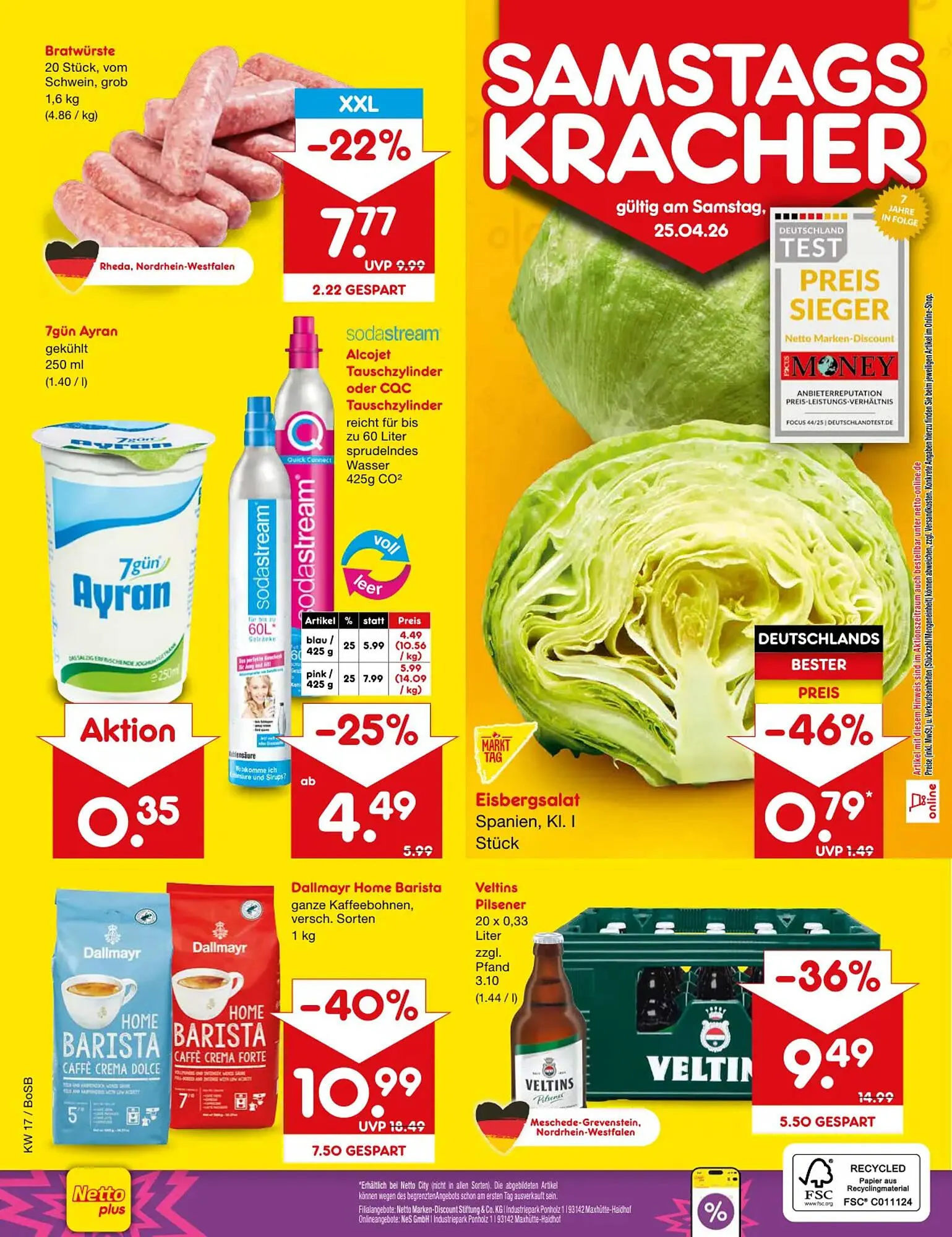 Netto Marken-Discount DE folder van 20 april tot 25 april 2026 - Folder pagina 58