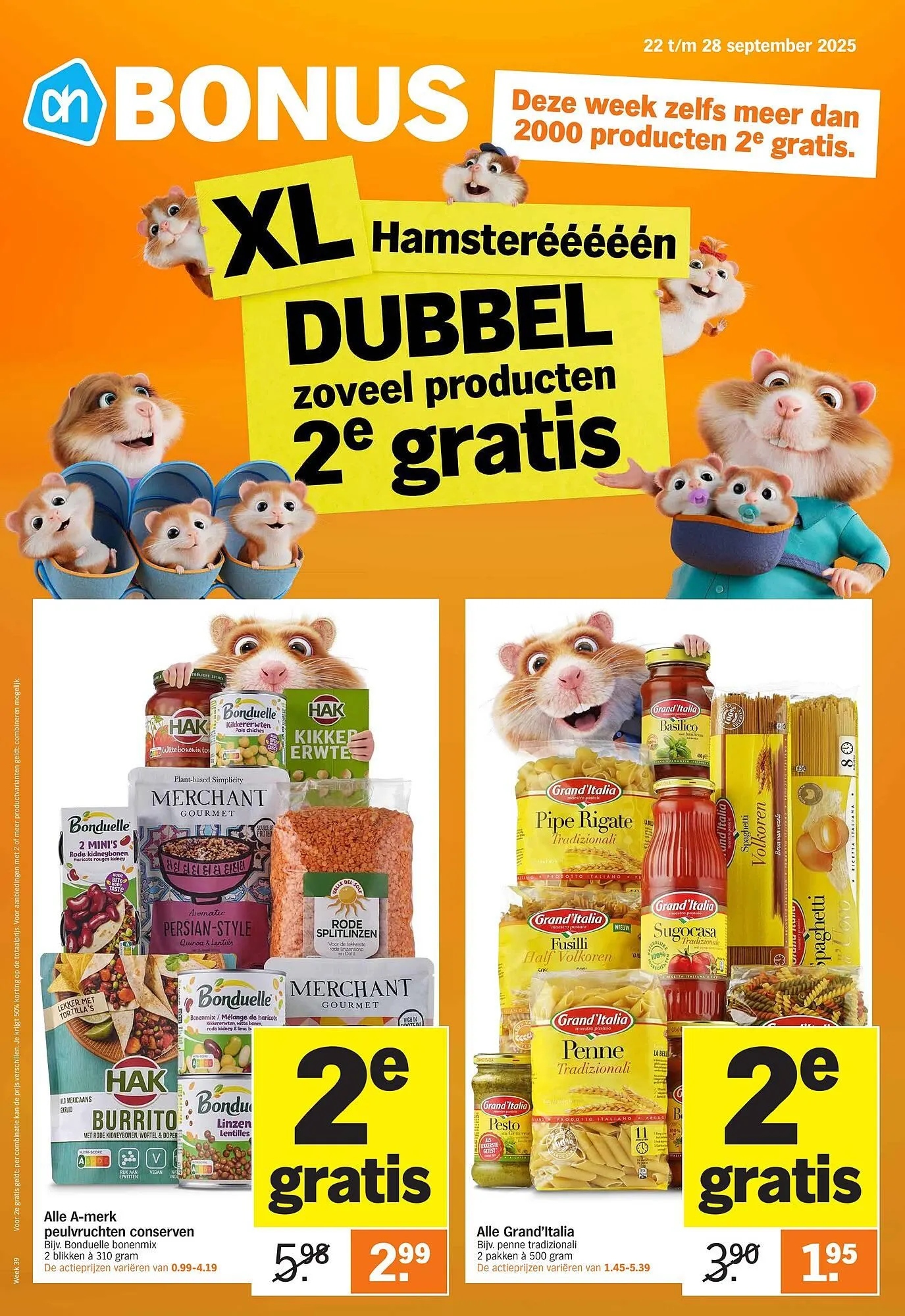 Albert Heijn folder van 22 september tot 28 september 2025 - Folder pagina 1