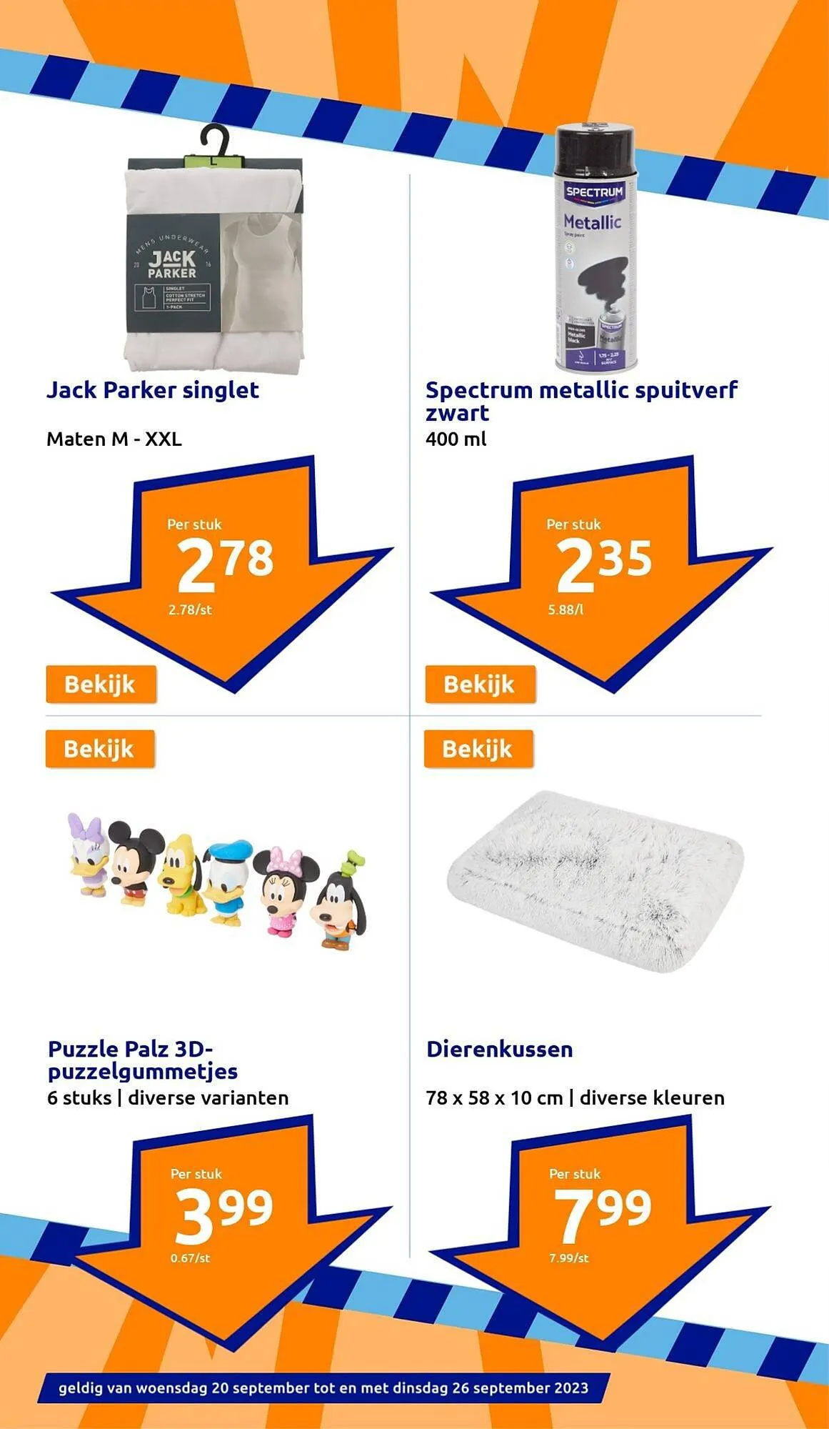 Action folder van 20 september tot 26 september 2023 - Folder pagina 2