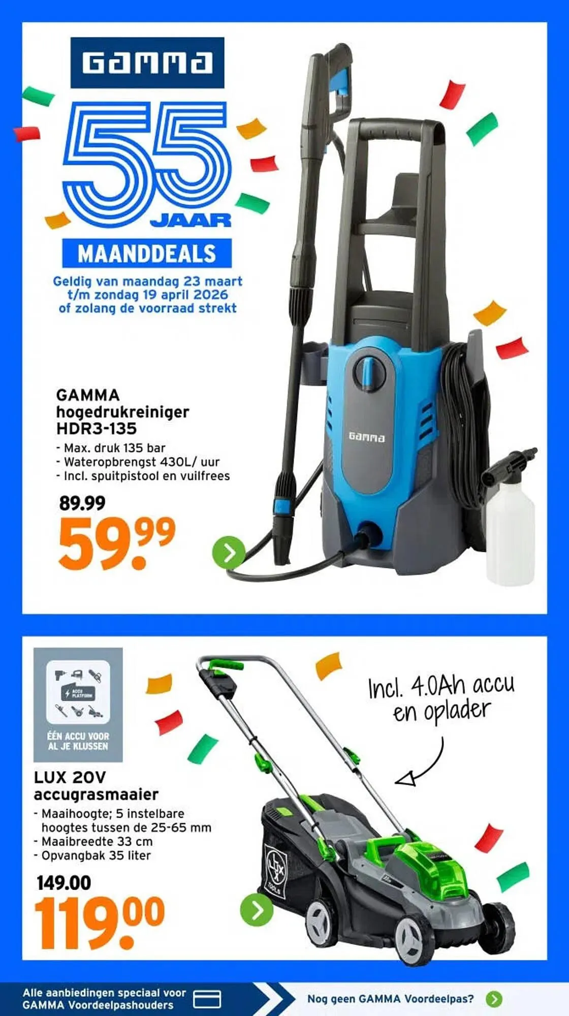 GAMMA folder van 30 maart tot 5 april 2026 - Folder pagina 26