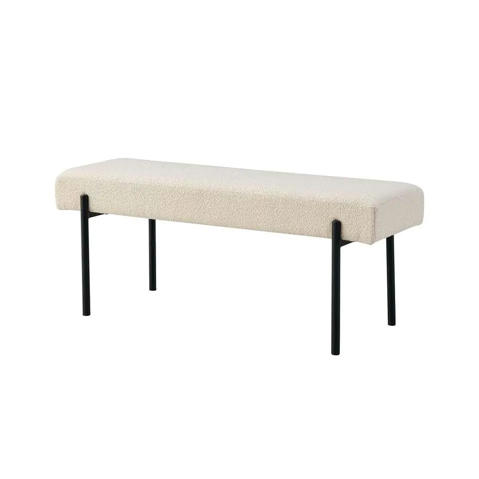 Bankje Marianna bouclé