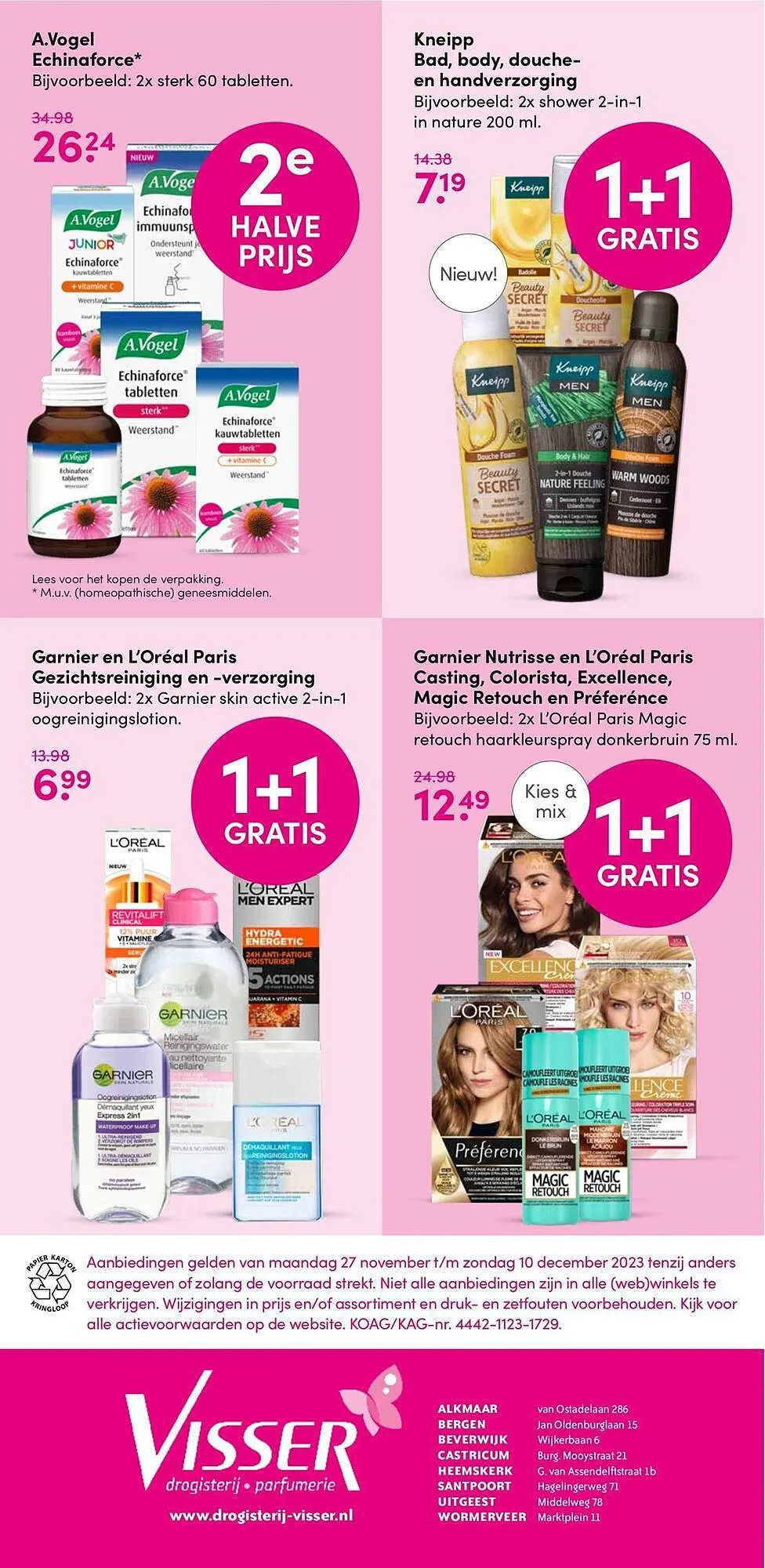 Drogisterij Visser folder van 30 november tot 10 december 2023 - Folder pagina 3
