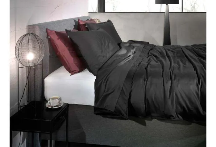 Zo!Home Satinado Dekbedovertrek Night Black