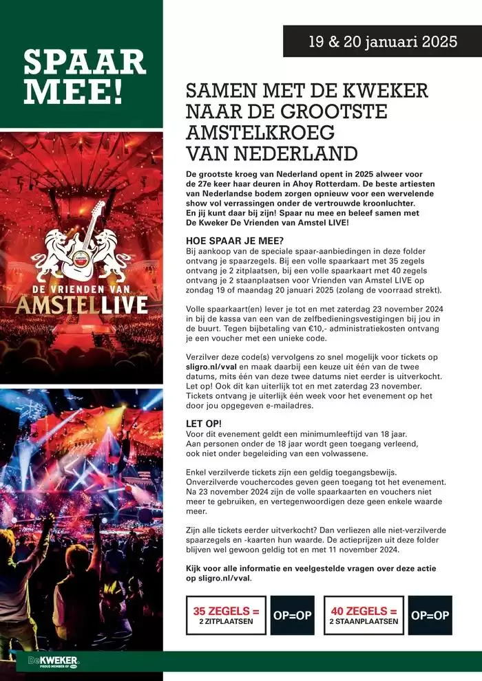 Spaarfolder van 22 oktober tot 11 november 2024 - Folder pagina 2