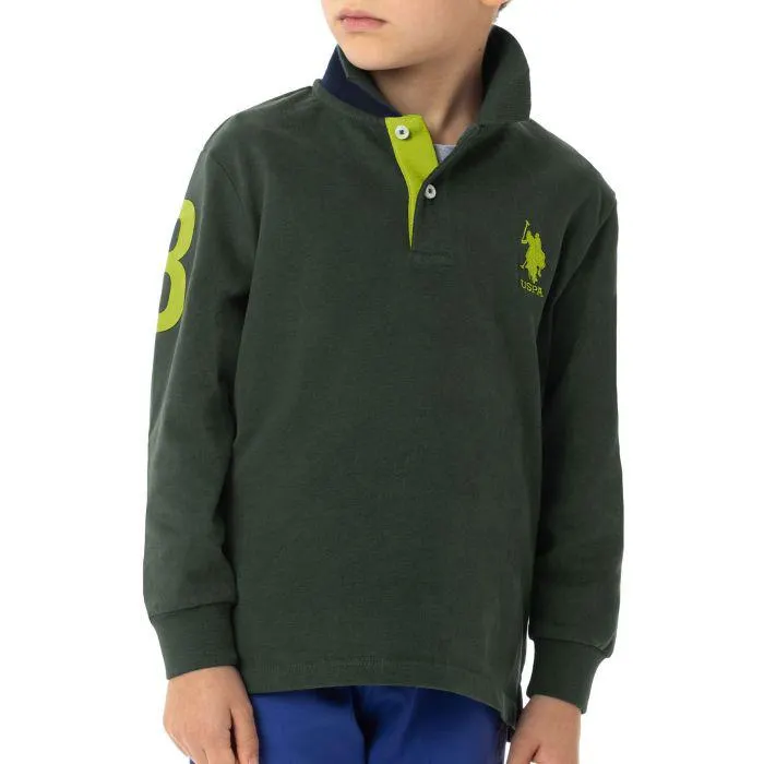 US Polo Luca Longsleeve Polo Junior