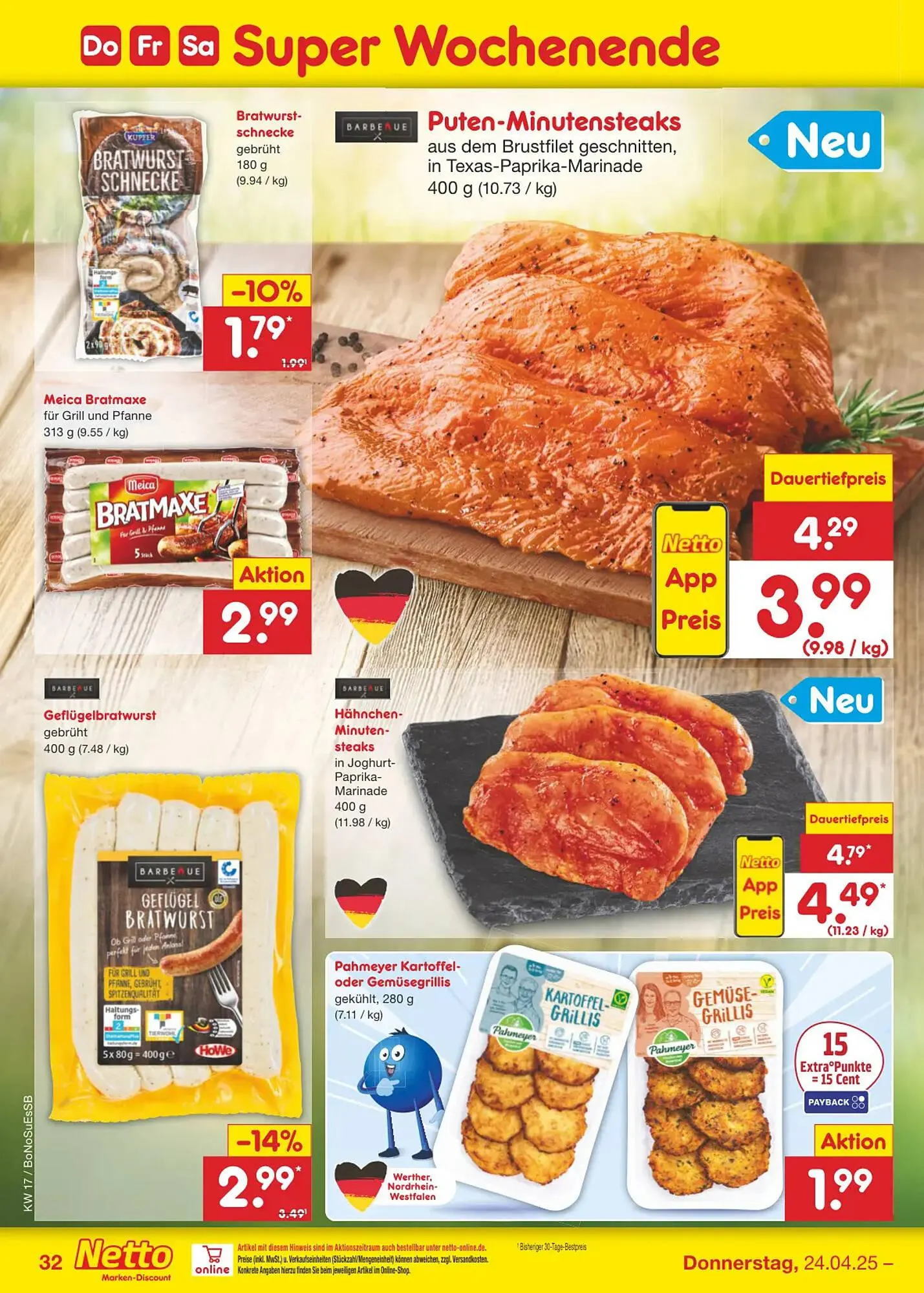 Netto Marken-Discount DE folder van 22 april tot 26 april 2025 - Folder pagina 52