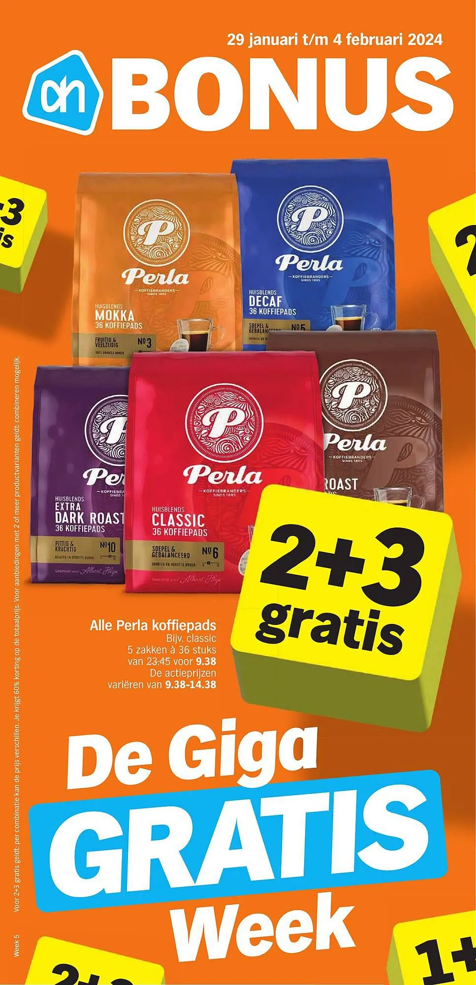 Albert Heijn folder week 5 van 29 januari tot 4 februari 2024 - Folder pagina 1