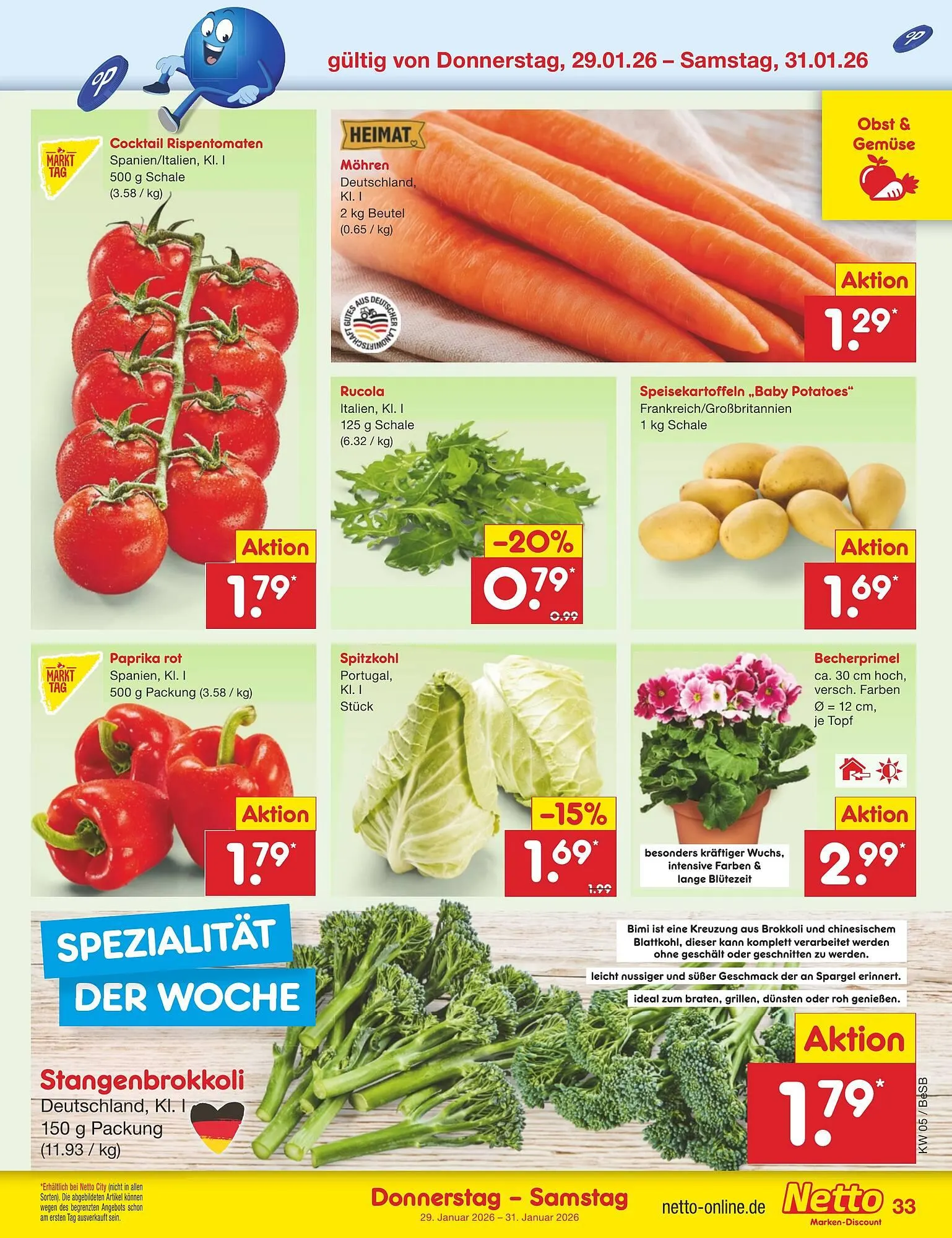 Netto Marken-Discount DE folder van 26 januari tot 1 februari 2026 - Folder pagina 43