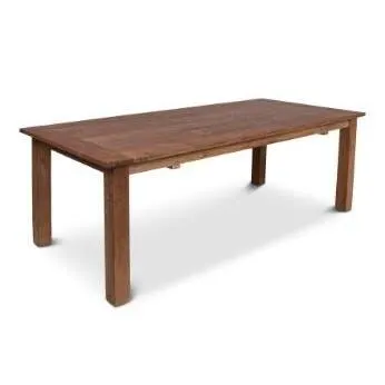 Eettafel Floris - oud teak - naturel 180x100 cm