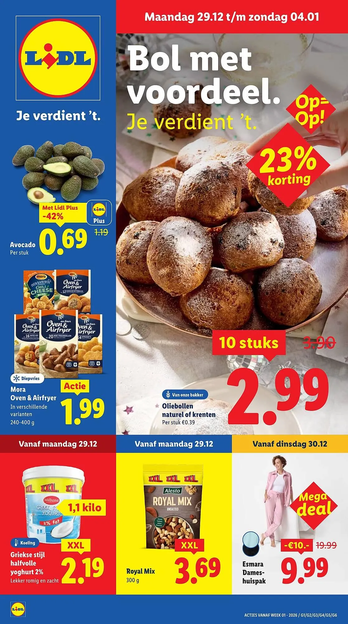 Lidl folder van 29 december tot 4 januari 2026 - Folder pagina 1