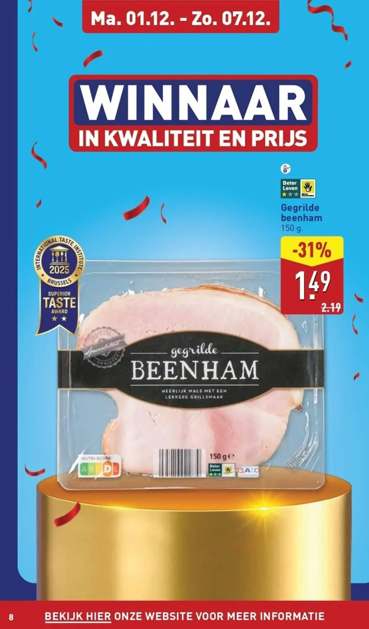 ALDI folder van 1 december tot 7 december 2025 - Folder pagina 8
