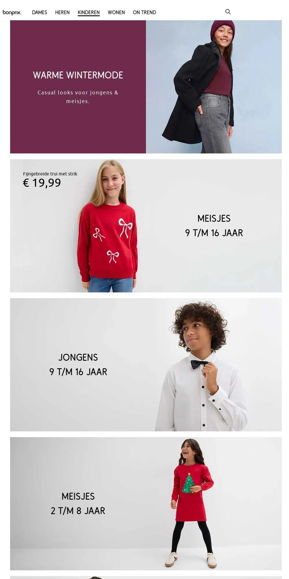 Bonprix Actuele folder van 8 december tot 14 december 2025 - Folder pagina 1