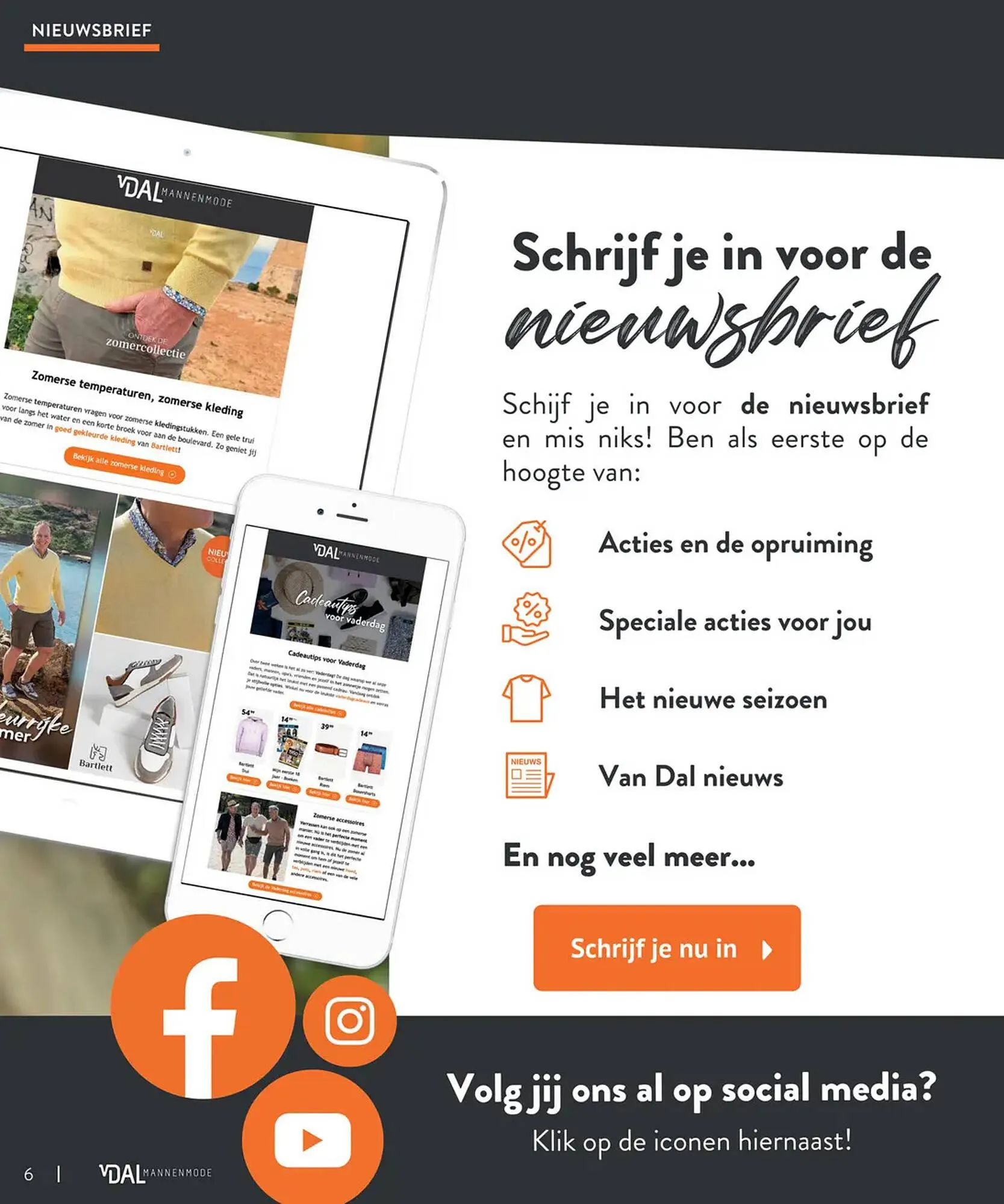 Van Dal Mannenmode folder van 22 november tot 10 december 2023 - Folder pagina 6