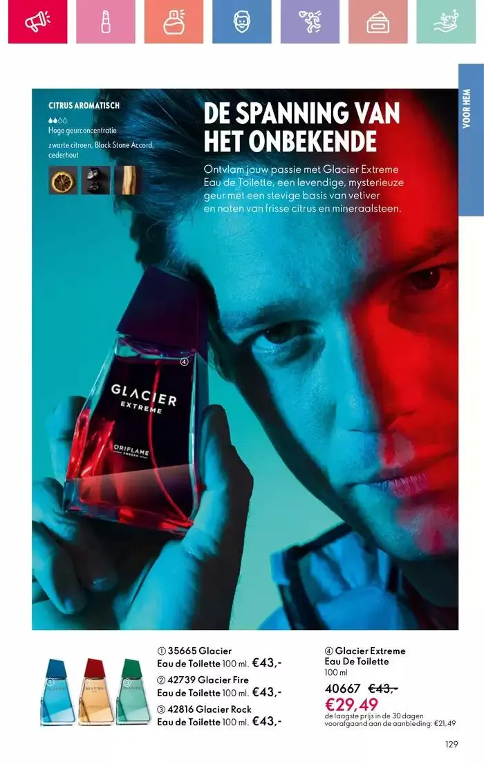 ORIFLAME folder van 5 januari tot 12 januari 2025 - Folder pagina 129