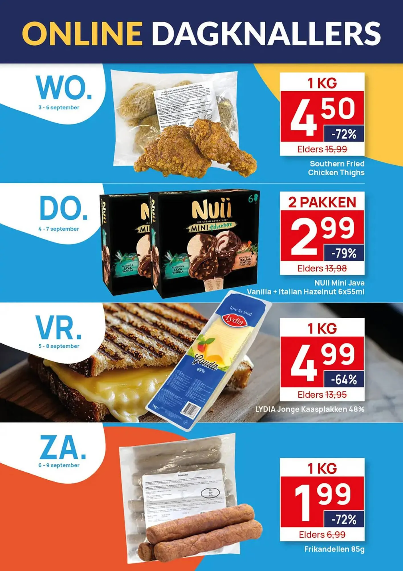 Butlon folder van 3 september tot 9 september 2025 - Folder pagina 1
