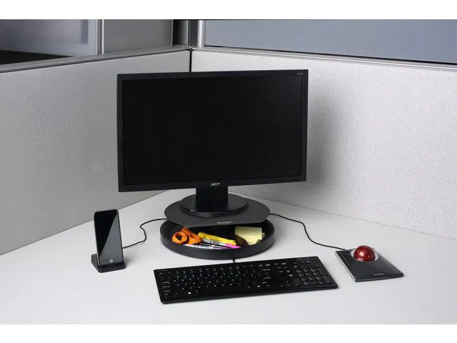 Kensington SmartFit Spin2 Monitorstandaard, Zwart