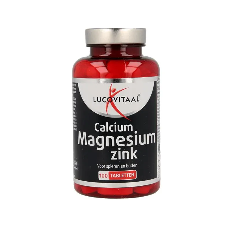 Lucovitaal Calcium magnesium zink 100 tabletten