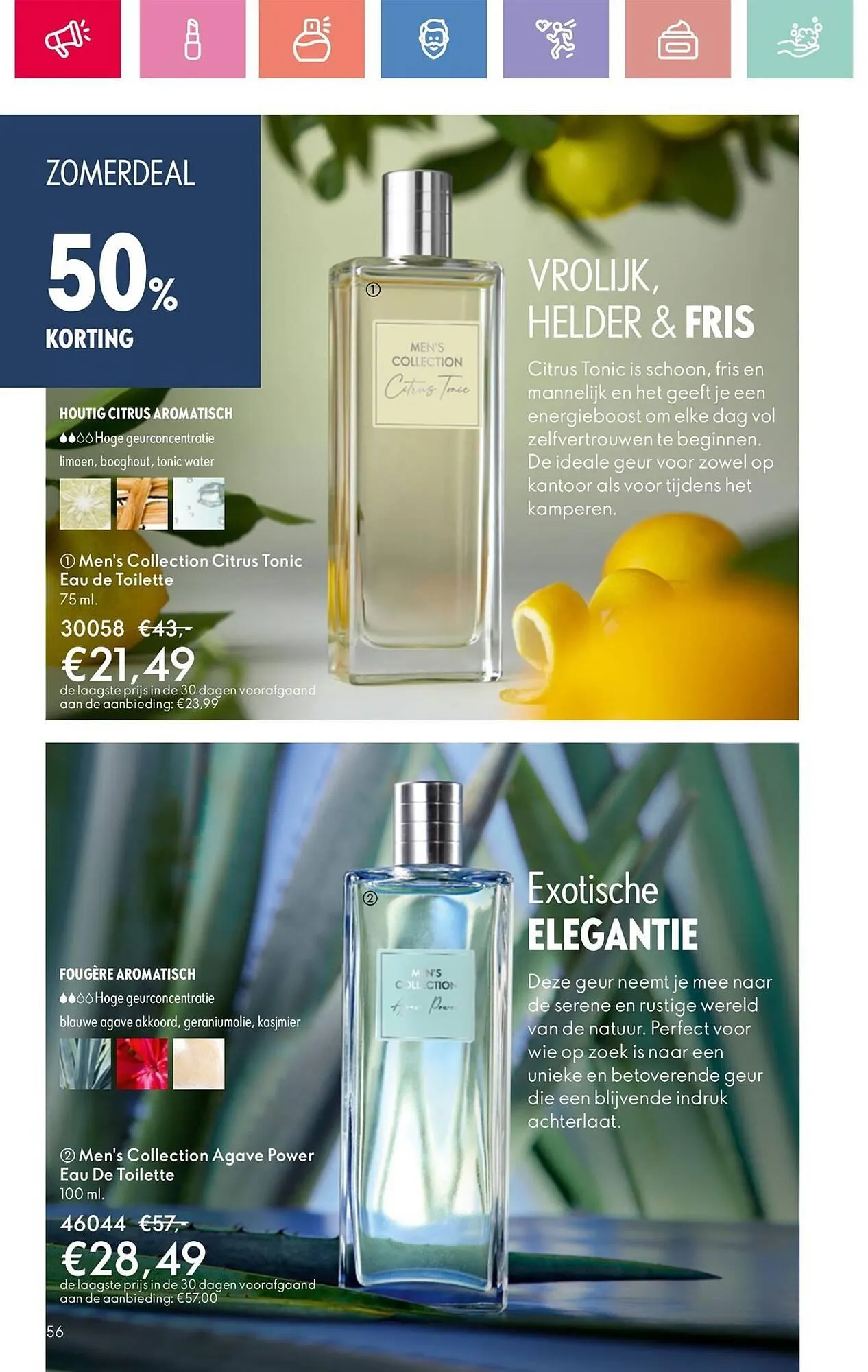 Oriflame folder van 22 juni tot 12 juli 2025 - Folder pagina 56