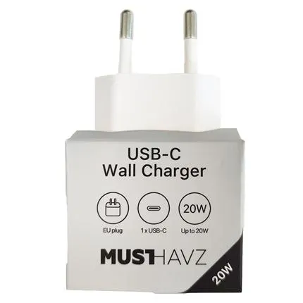 Musthavz thuislader USB-C Wit
