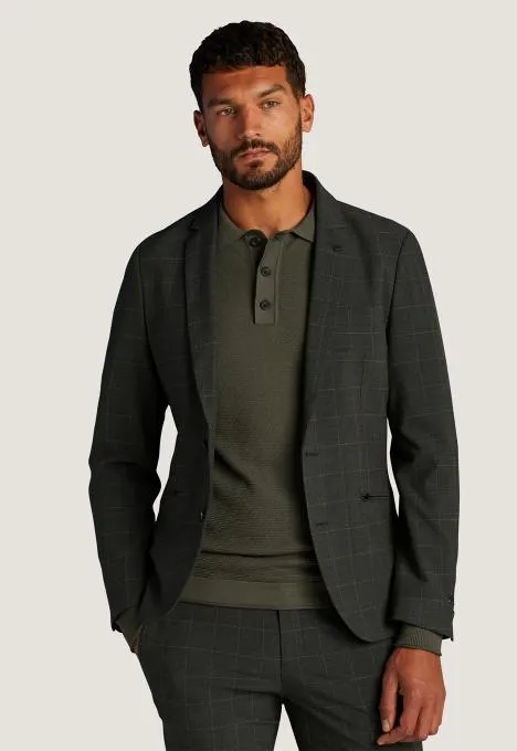 Refined Wood Check Colbert