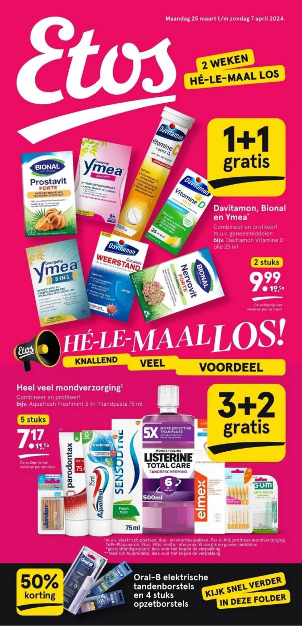 Etos folder van 25 maart tot 31 maart 2024 - Folder pagina 1