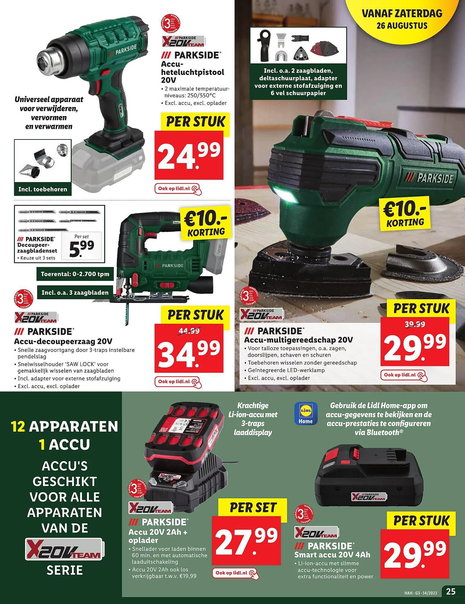 Lidl Folder van 21 augustus tot 27 augustus 2023 - Folder pagina 25