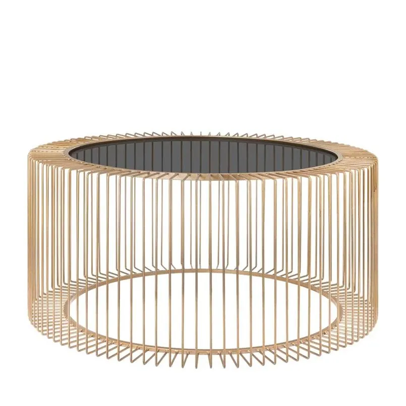 Salontafel Rocco 82cm goud