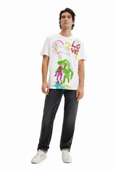 Arty illustration T-shirt