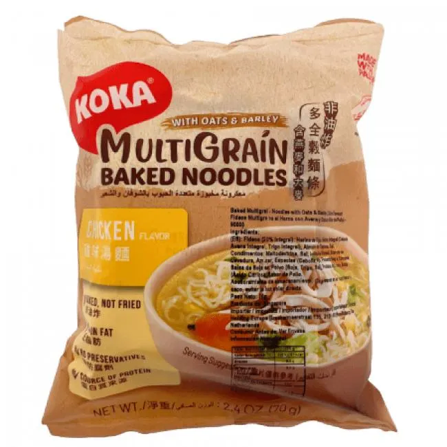 Koka Meergranen Gebakken Noedels Kip 70g