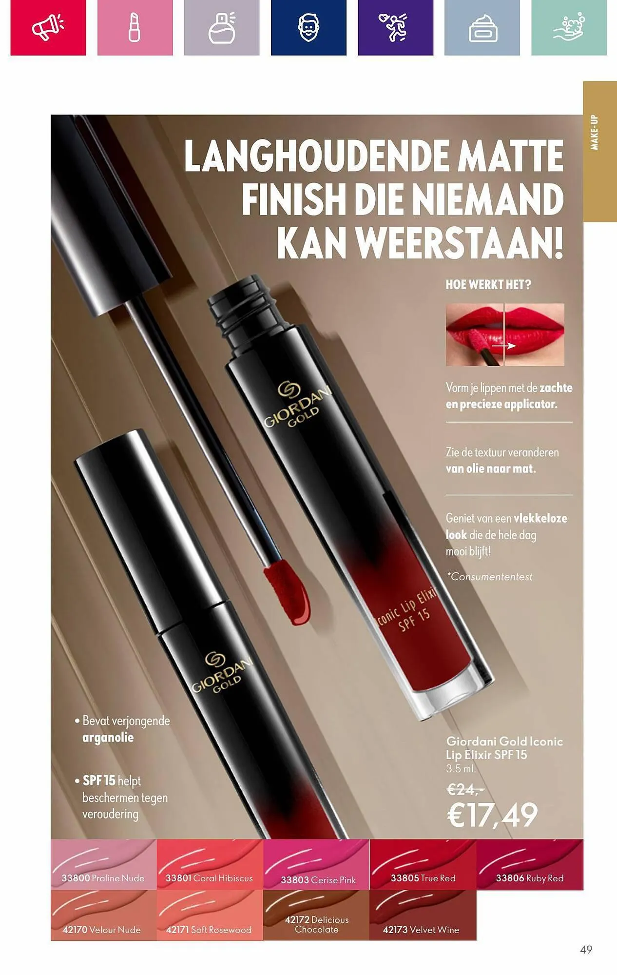 Oriflame folder van 25 oktober tot 7 november 2023 - Folder pagina 49