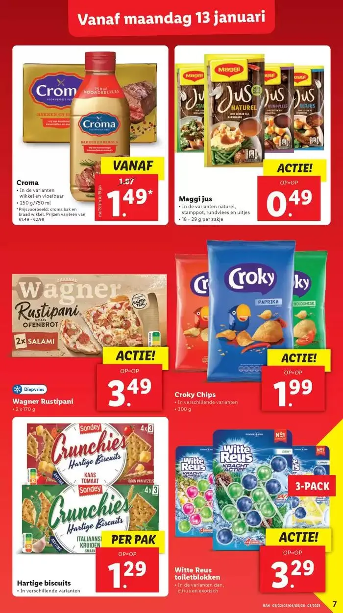 Topdeals en kortingen van 9 januari tot 22 januari 2025 - Folder pagina 7