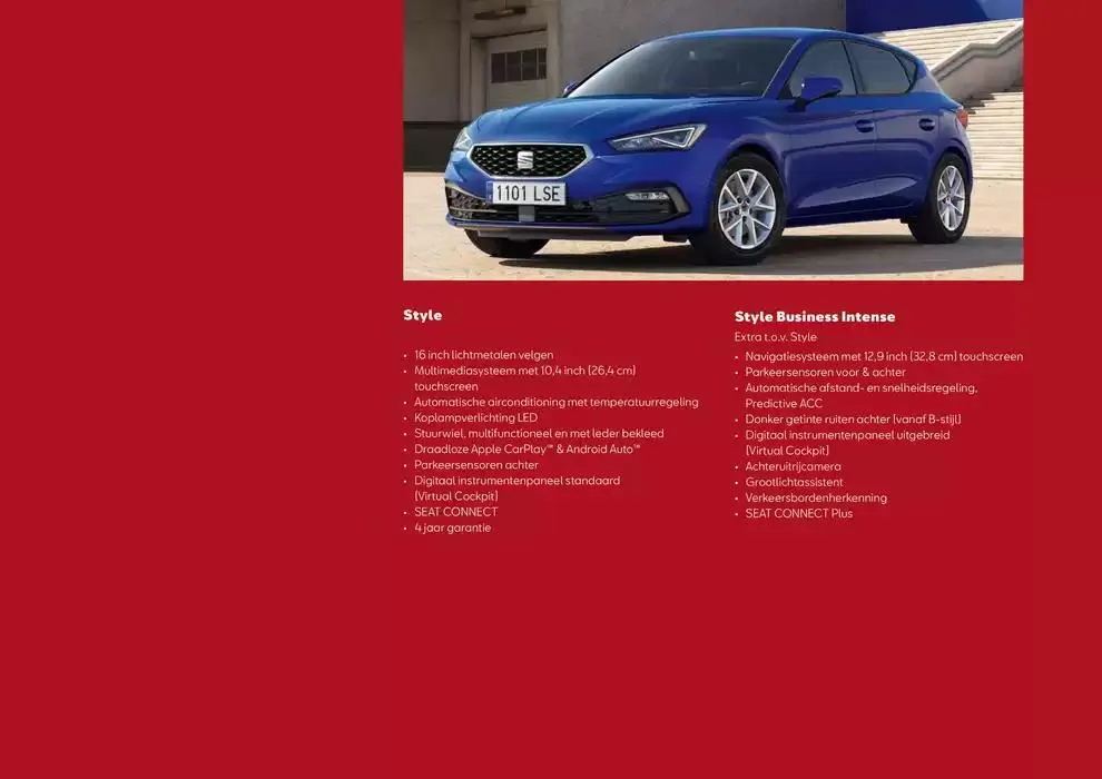 SEAT Leon van 27 november tot 27 november 2025 - Folder pagina 2