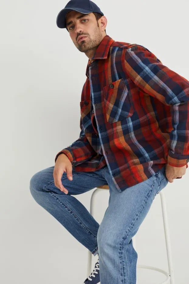 Overhemdjas - geruit