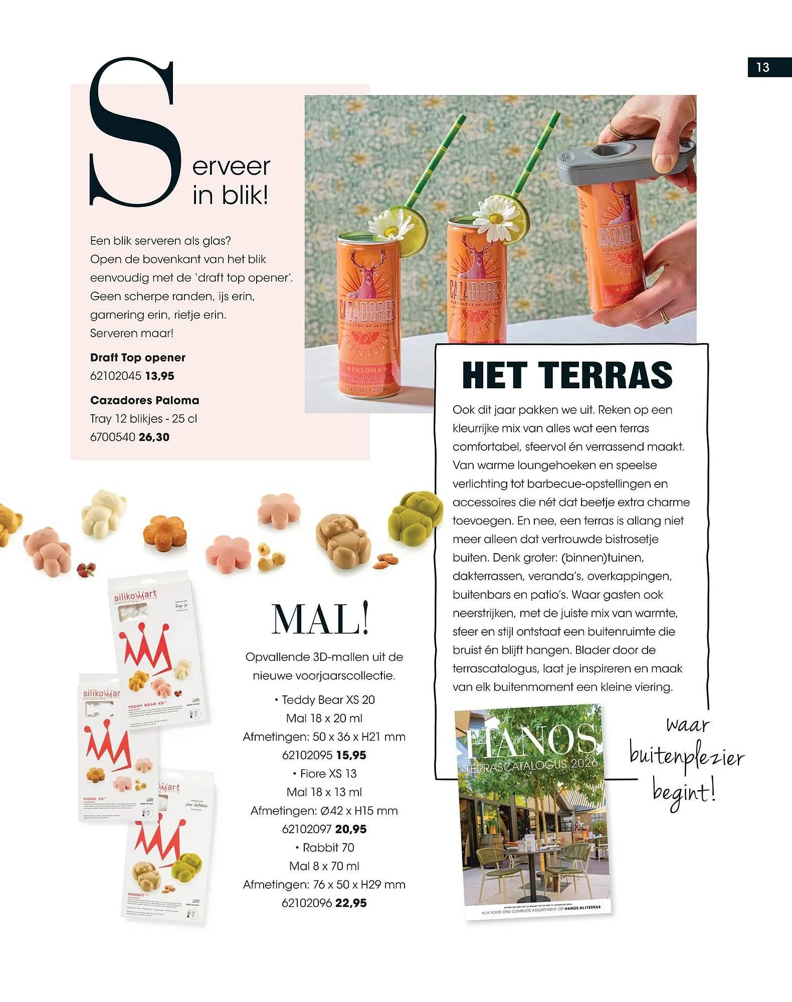 HANOS magazine van 19 maart tot 30 april 2026 - Folder pagina 13
