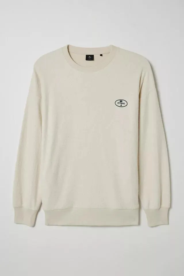 THRILLS The Nature Of Reality Brushed Crew Neck Sweatshirt