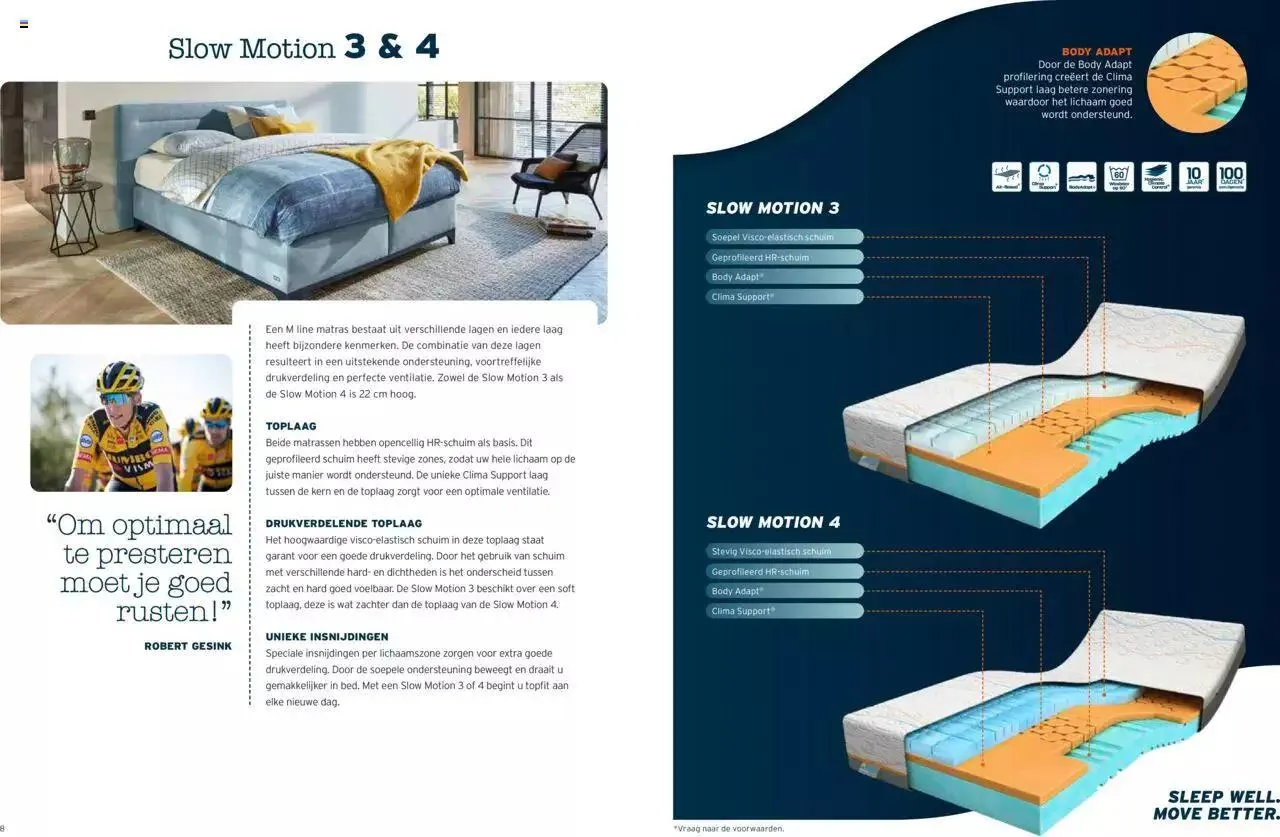 Beter Bed - Bekijk de matrassen brochure van 1 februari tot 31 december 2023 - Folder pagina 5