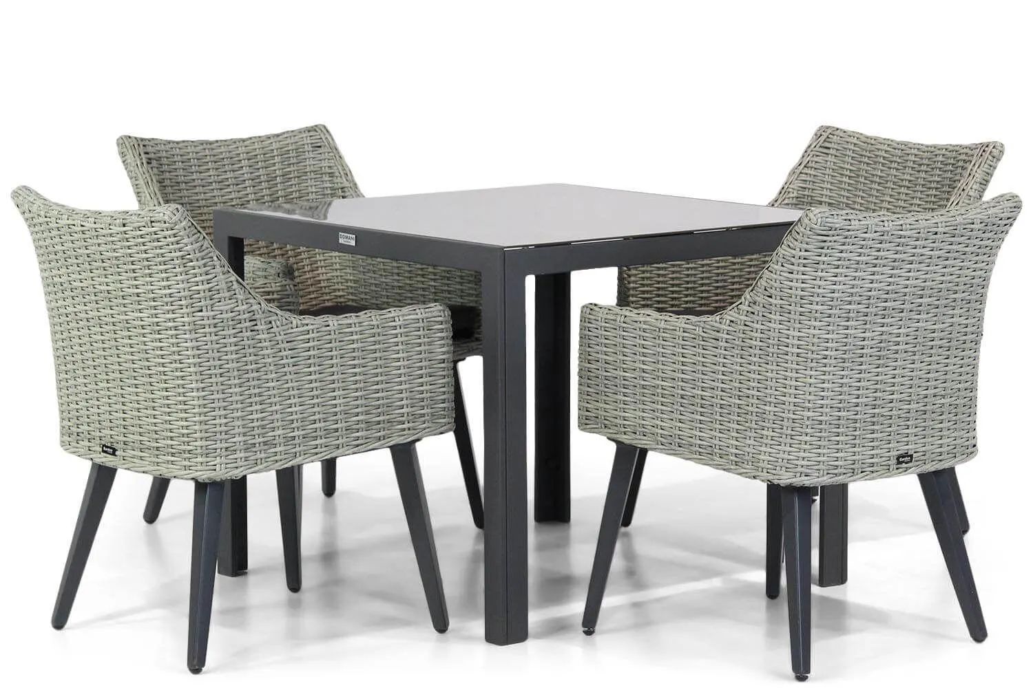 Garden Collections Milton/Mondello 90 cm dining tuinset 5-delig